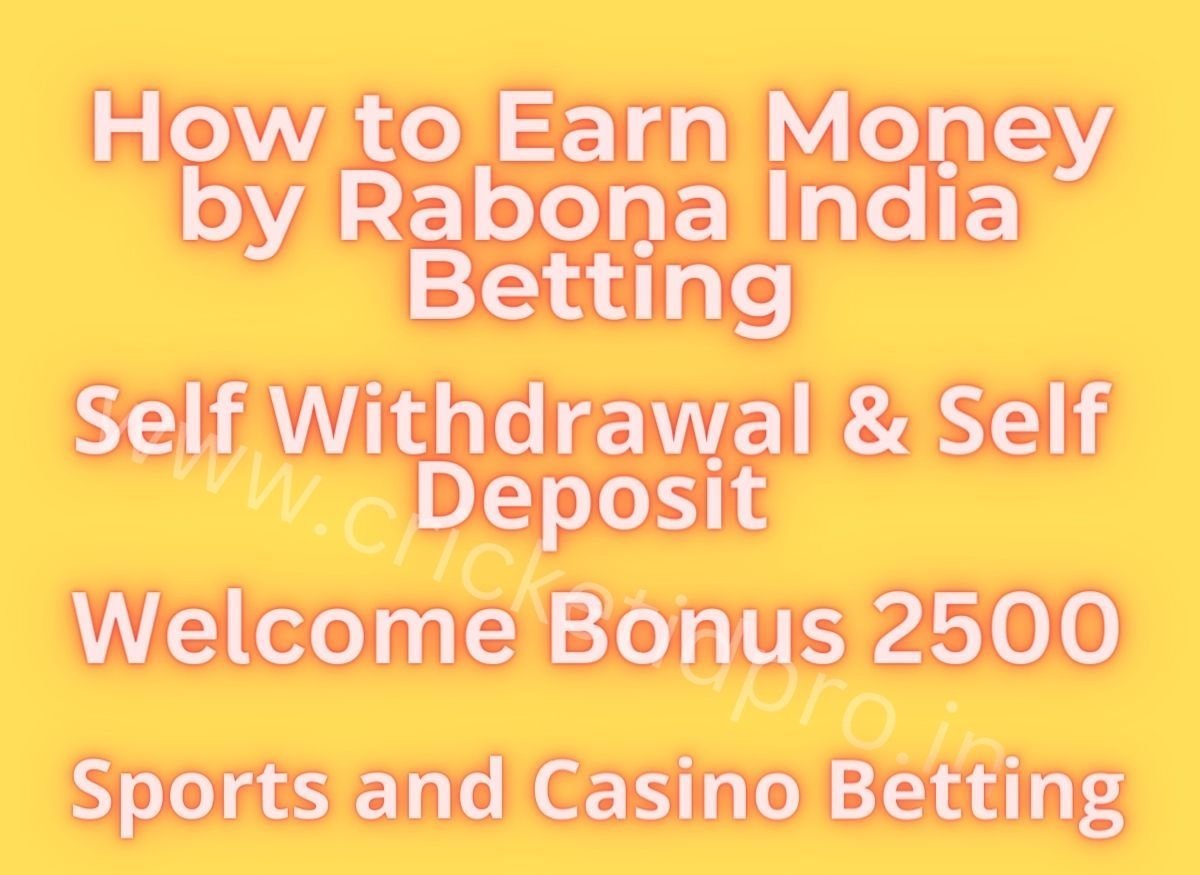 How to Earn Money Online with Rabona India Betting